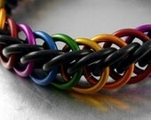 Stretchy Half Persian Chainmaille Bracelet