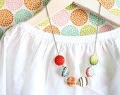 The Modern Button Statement Necklace