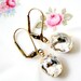 Vintage Crystal Dangle Earrings