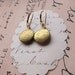 paulette earrings - floral lockets gold