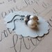 johanna earrings - peach pink pearls sterling silver