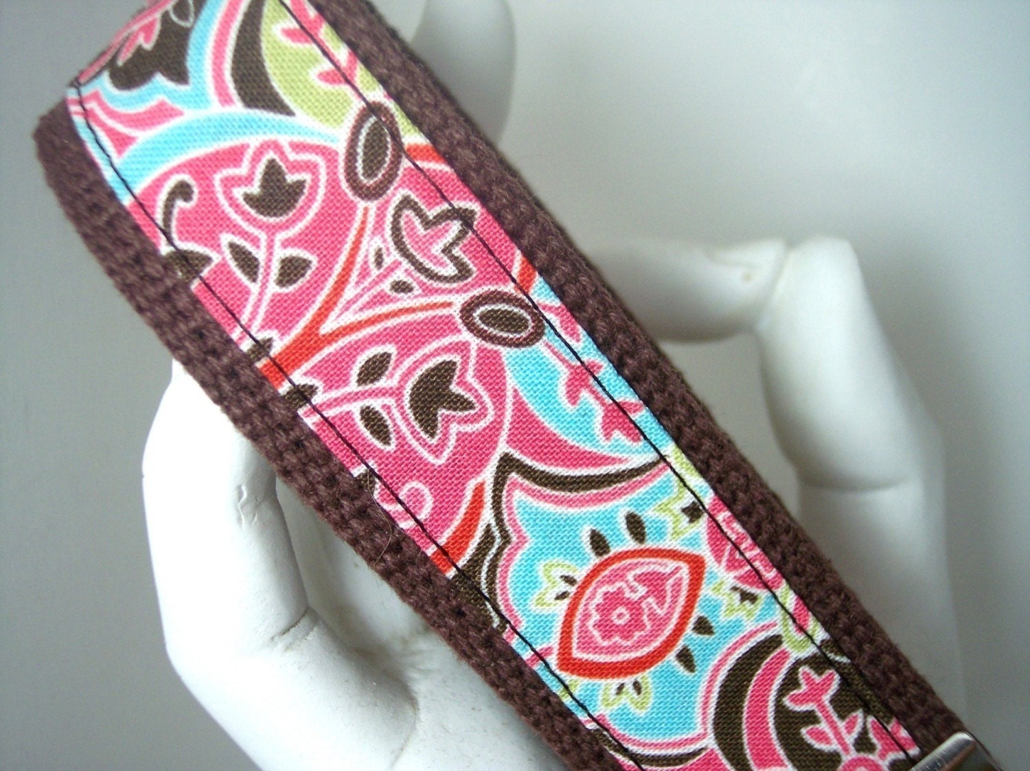 Key Fob Keychain Shades of PInk