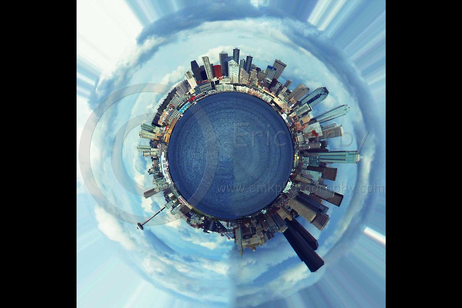 Planet-Seattle - 8X10 Photographic Print