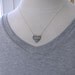 Sheet Music Heart Jewelry In My Heart Necklace Sterling Silver Valentine Spring Fashion Jewelry Dainty Charm Pendant - Jennifer Casady