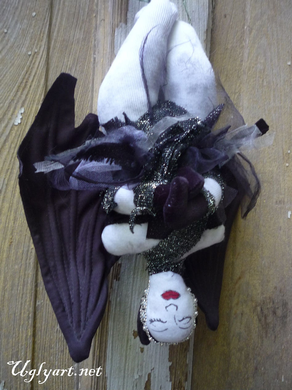 Batlady Vampire Bat Cloth Doll