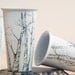 Eco-Friendly Painted Ceramic Travel Mug - Birch Trees