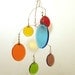 Glass Mobile - Circles - approx 18inch
