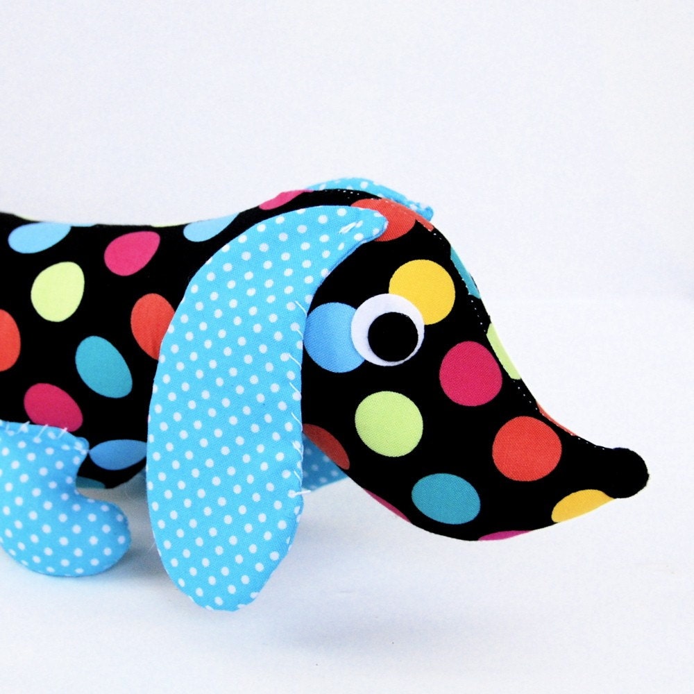 Ready to Ship Stuffed Wiener Dog Plush Toy Childrens Baby Toy Soft Doll SYLVIA