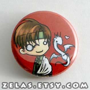 Saiyuki - Hakkai Button