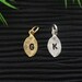ADD a Charms, Personalized Gold or Silver leaf for Necklace, Bracelet, extra, Multiple