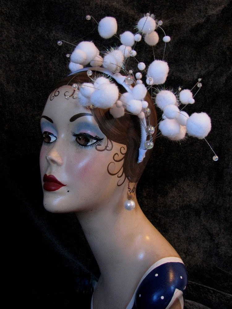 Fascinator Headpiece Unusual Headband - The Martian Hat