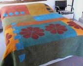 ON SALE - Contemporary Design No. Three - Queen Size Quilt