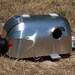 Vintage Aluminum Airstream Birdhouse Trailer