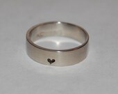 Little, little bit of Heart Silver Ring