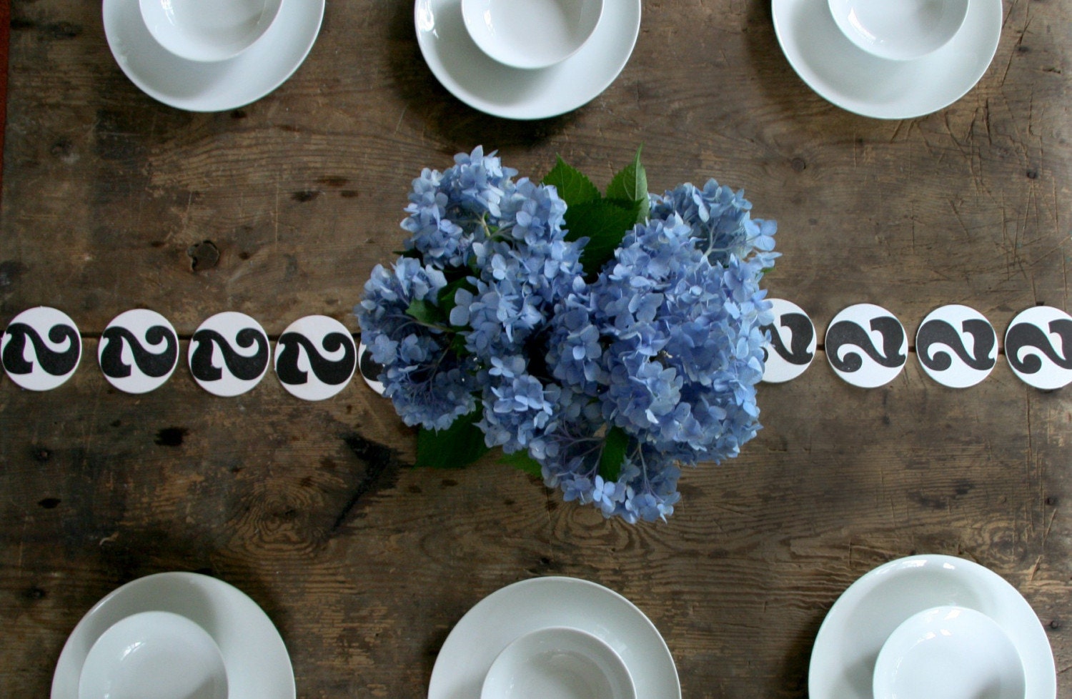 Wedding Table Numbers: Letterpress Coasters (20ct)