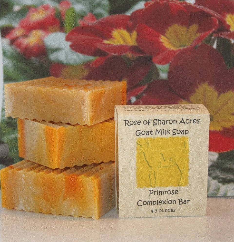 Primrose Complexion Bar from Rose of Sharon Acres