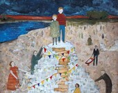 large art print - they took apart the world they had to make a better one