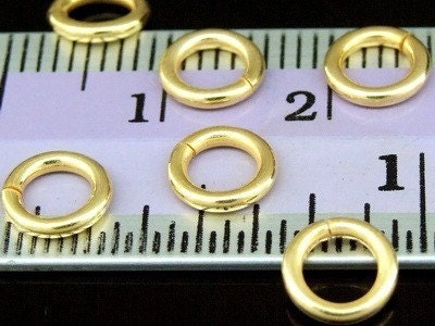 KG-171 thai karen hill tribe silver 20 gold vermeil mini open hoop