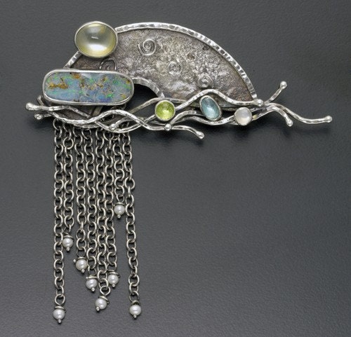 Waterfall Brooch