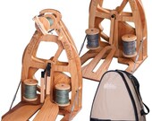 ASHFORD JOY DT with Travel Bag and fiber bonus double treadle spinning wheel free shipping