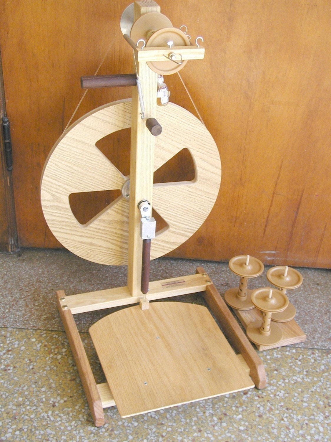 FRICKE Single Treadle Spinning Wheel 160ST S 160 ST S Free Shipping Yippeeeee