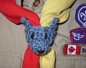 Wolf Cub head woggle - dark grey