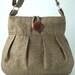 green olive tote- messenger bag- diaper bag -purse- handbag- cross body bag