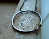 Organic Double Disc Necklace