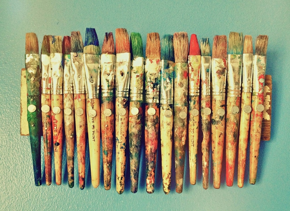 Paint Brush Assemblage, A Selection of Magic Wands