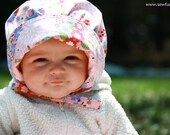 Bonnet Sun Hat - Sun Bonnet for Baby Toddler Child - Garden Tour