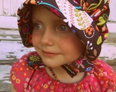 Bonnet Sun Hat - Sun Bonnet for Baby Toddler Child - Birds of Norway