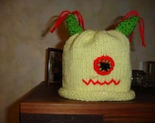 Little Monsters Hand Knit Yellow