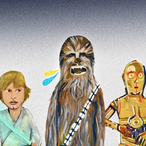 May The Force Be With You ... limited edition print