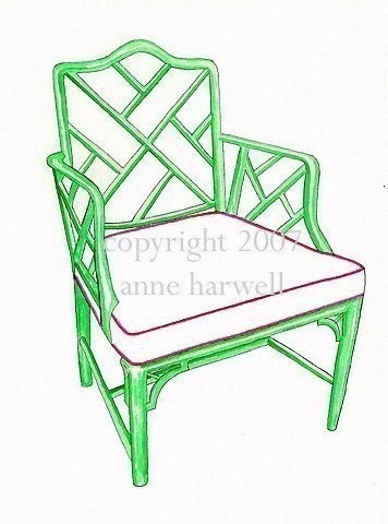 PALM BEACH CHAIR Print