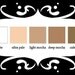 Large/ Extra Large sexy 7 Deadly Sins tattoo tights / stockings full length pantyhose Cafe Latte