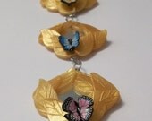 Butterfly trio wall hanging