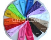 5 soft and stretchy knit headbands - YOU PICK COLORS