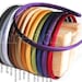 10 skinny satin headbands - wholesale blanks for embellishing - pick your colors