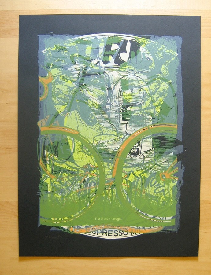 Testprint/Monoprint, One-of-a-Kind by Adam Turman