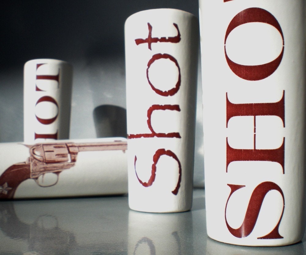 Set of Three Shot Glasses