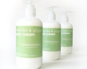 White Tea & Ginger Body Cream with Organic  Aloe Leaf Juice and Shea Butter 8oz