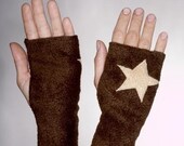 SALE - brown and tan star slugs - small