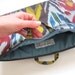 SALE - Laptop Bag Ikat Print  fits a 13 inch MacBook Pro