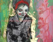 Postcard -Silent blessing by Maria Pace-Wynters