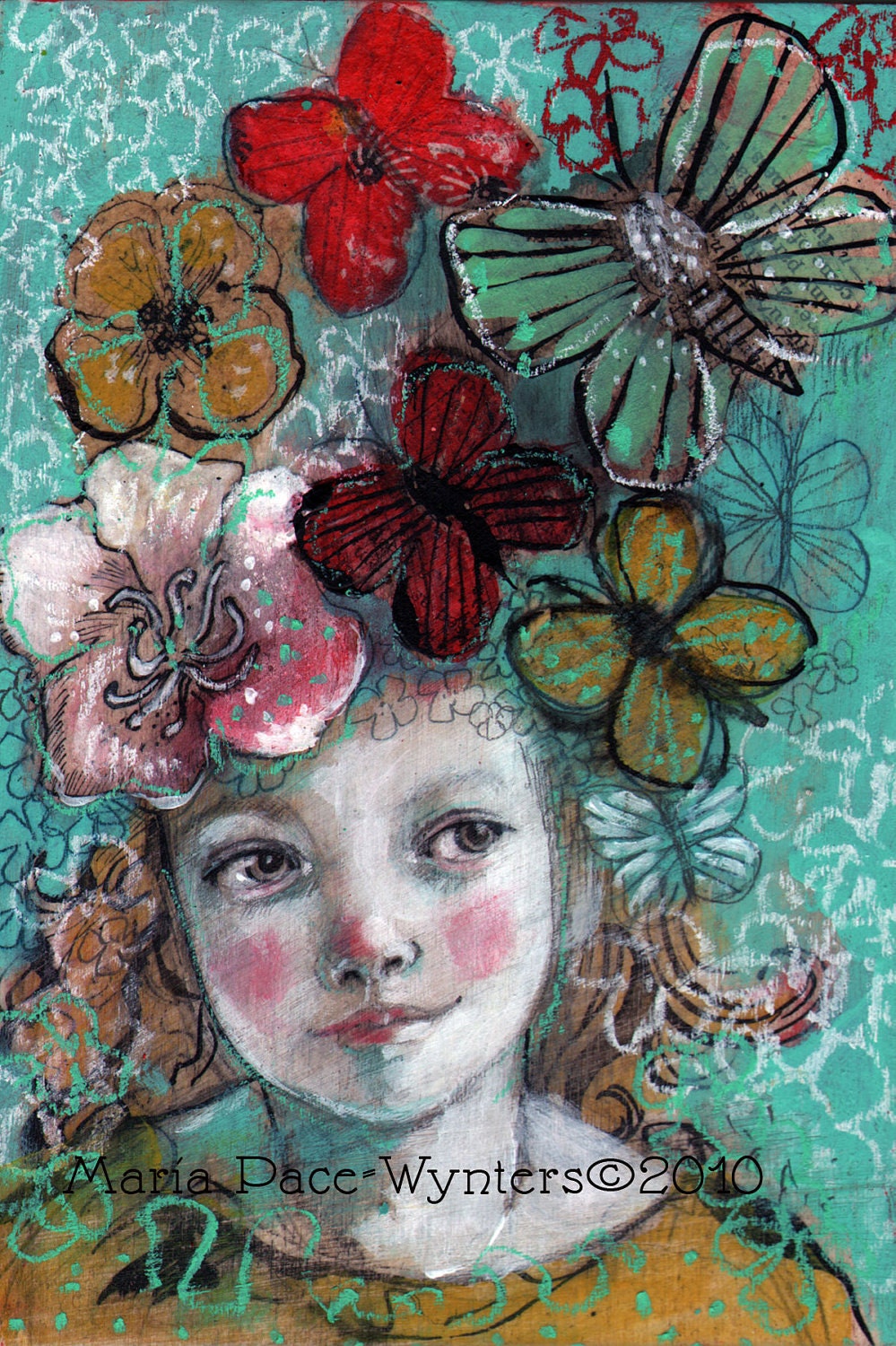 Postcard -Marvel, Dream by Maria Pace-Wynters