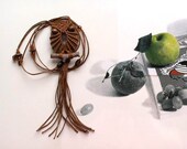 Sienna Macrame Owl Necklace