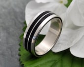 Lados Linea Coyol Wood Ring - ecofriendly wood wedding band