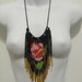 English Rose Fringe Necklace