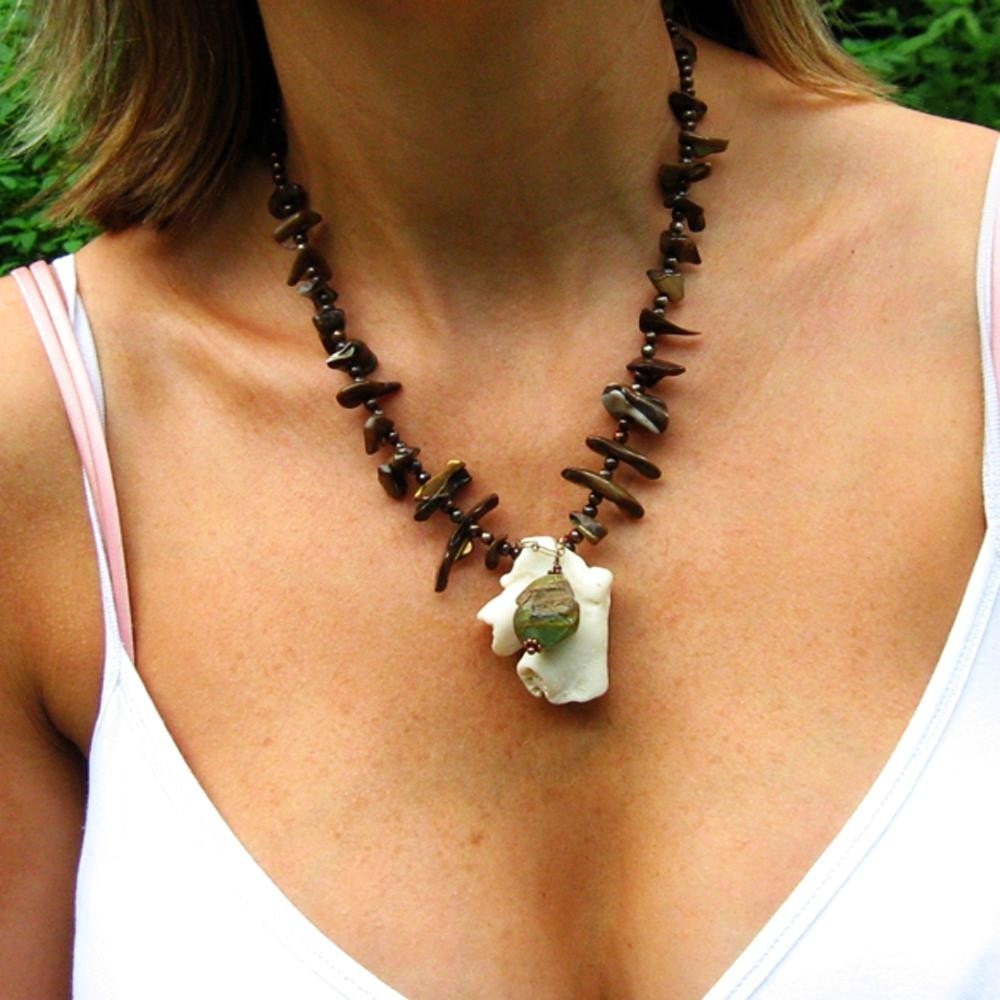 Ancient Culture Memory Shell Necklace
