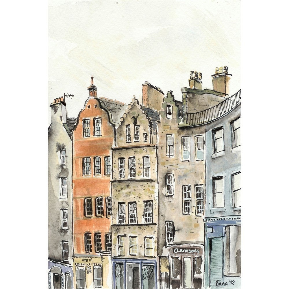 Victoria Street, Edinburgh - 4 x 6